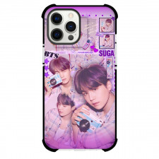 BTS SUGA Phone Case For iPhone Samsung Galaxy Pixel OnePlus Vivo Xiaomi Asus Sony Motorola Nokia - SUGA Holds Camera Collage Poster
