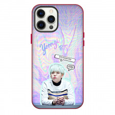 BTS SUGA Phone Case For iPhone Samsung Galaxy Pixel OnePlus Vivo Xiaomi Asus Sony Motorola Nokia - SUGA Purple Psychedelic Collage Poster