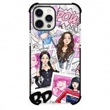 Blackpink Phone Case For iPhone And Samsung Galaxy - Blackpink Cartoon Polaroid
