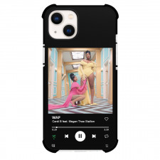 Cardi B Phone Case For iPhone Samsung Galaxy Pixel OnePlus Vivo Xiaomi Asus Sony Motorola Nokia - Cardi B Feat Megan Thee Stallion WAP Cover Spotify Library Poster