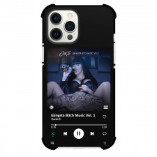 Cardi B Phone Case For iPhone Samsung Galaxy Pixel OnePlus Vivo Xiaomi Asus Sony Motorola Nokia - Cardi B Gangsta Bitch Music Vol 1 Album Cover Spotify Library Poster