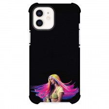 Cardi B Phone Case For iPhone Samsung Galaxy Pixel OnePlus Vivo Xiaomi Asus Sony Motorola Nokia - Cardi B Picture With Pink Hair On Black Background