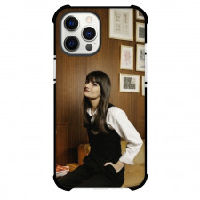 Clara Luciani Phone Case For iPhone Samsung Galaxy Pixel OnePlus Vivo Xiaomi Asus Sony Motorola Nokia - Clara Luciani Side Portrait Sitting On Sofa
