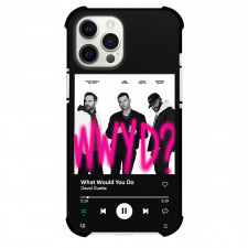 David Guetta Phone Case For iPhone Samsung Galaxy Pixel OnePlus Vivo Xiaomi Asus Sony Motorola Nokia - David Guetta What Would You Do Song Spotify Library Poster