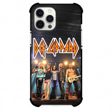 Def Leppard Phone Case For iPhone Samsung Galaxy Pixel OnePlus Vivo Xiaomi Asus Sony Motorola Nokia - Def Leppard On Stage Smiling Pose