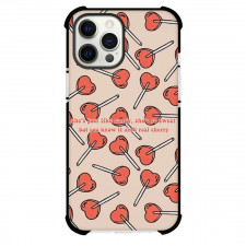 Doja Cat Phone Case For iPhone Samsung Galaxy Pixel OnePlus Vivo Xiaomi Asus Sony Motorola Nokia - Doja Cat Shes Just Like Candy Lyrics On Heart Lollypop Background