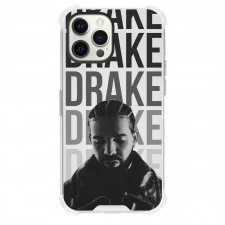 Drake Phone Case For iPhone Samsung Galaxy Pixel OnePlus Vivo Xiaomi Asus Sony Motorola Nokia - Drake Text Background Portrait Poster