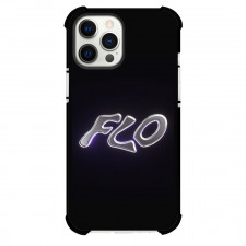 Flo Milli Phone Case For iPhone Samsung Galaxy Pixel OnePlus Vivo Xiaomi Asus Sony Motorola Nokia - Flo Milli Logo Text Effect On Black Background