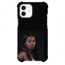 Flo Milli Phone Case For iPhone Samsung Galaxy Pixel OnePlus Vivo Xiaomi Asus Sony Motorola Nokia - Flo Milli Portrait On Black Background