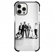 Girls In Hawaii Phone Case For iPhone Samsung Galaxy Pixel OnePlus Vivo Xiaomi Asus Sony Motorola Nokia - Girls In Hawaii Minimalist Black and White Band Portrait Poster