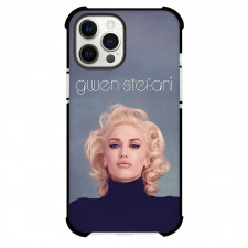 Gwen Stefani Phone Case For iPhone Samsung Galaxy Pixel OnePlus Vivo Xiaomi Asus Sony Motorola Nokia - Gwen Stefani Portrait Wearing Black Turtleneck