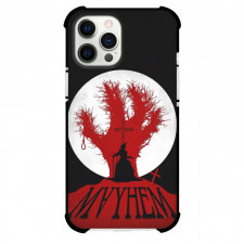 Lady Gaga Phone Case For iPhone Samsung Galaxy Pixel OnePlus Vivo Xiaomi Asus Sony Motorola Nokia - Lady Gaga Mayhem Logo Black and Red Background