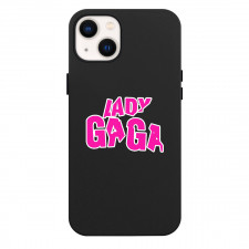 Lady Gaga Phone Case For iPhone Samsung Galaxy Pixel OnePlus Vivo Xiaomi Asus Sony Motorola Nokia - Lady Gaga Pink Logo Sticker