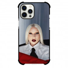 Lady Gaga Phone Case For iPhone Samsung Galaxy Pixel OnePlus Vivo Xiaomi Asus Sony Motorola Nokia - Lady Gaga Portrait Wearing White Shirt