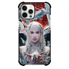 Grimes Phone Case For iPhone Samsung Galaxy Pixel OnePlus Vivo Xiaomi Asus Sony Motorola Nokia - Grimes Saga Book Portrait Galaxy Background