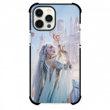 Grimes Phone Case For iPhone Samsung Galaxy Pixel OnePlus Vivo Xiaomi Asus Sony Motorola Nokia - Grimes Side Portrait Castle Background