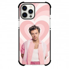 Harry Styles Phone Case For iPhone Samsung Galaxy Pixel OnePlus Vivo Xiaomi Asus Sony Motorola Nokia - Harry Styles Portrait Heart Pattern Art Background