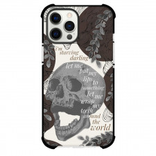 Hozier Phone Case For iPhone Samsung Galaxy Pixel OnePlus Vivo Xiaomi Asus Sony Motorola Nokia - Hozier I Am Starving Darling Lyrics With Skull Poster