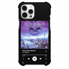 Iron Maiden Phone Case For iPhone Samsung Galaxy Pixel OnePlus Vivo Xiaomi Asus Sony Motorola Nokia - Iron Maiden Brave New World Album Cover Spotify Library Poster