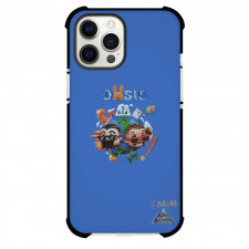 J Balvin Phone Case For iPhone Samsung Galaxy Pixel OnePlus Vivo Xiaomi Asus Sony Motorola Nokia - J Balvin And Bad Bunny Oasis On Blue Background