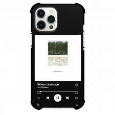 Joy Division Phone Case For iPhone Samsung Galaxy Pixel OnePlus Vivo Xiaomi Asus Sony Motorola Nokia - Joy Division Winter Landscape Album Cover Spotify Library Poster