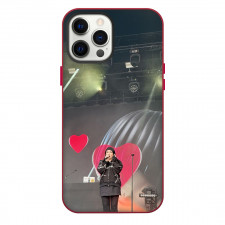 Kenya Grace Phone Case For iPhone Samsung Galaxy Pixel OnePlus Vivo Xiaomi Asus Sony Motorola Nokia - Kenya Grace Performing On Stage Heart Shape Background