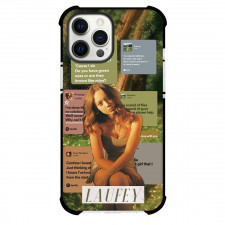 Laufey Phone Case For iPhone Samsung Galaxy Pixel OnePlus Vivo Xiaomi Asus Sony Motorola Nokia - Laufey Aesthetic Lyrics Collage Poster