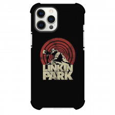 Linkin Park Phone Case For iPhone Samsung Galaxy Pixel OnePlus Vivo Xiaomi Asus Sony Motorola Nokia - Linkin Park Retro Logo On Black Background