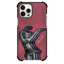Miley Cyrus Phone Case For iPhone And Samsung Galaxy - Miley Cyrus Dancing Grayscale