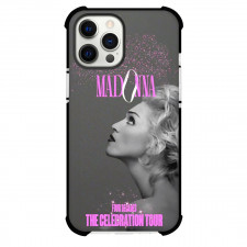 Madonna Phone Case For iPhone Samsung Galaxy Pixel OnePlus Vivo Xiaomi Asus Sony Motorola Nokia - Madonna The Celebration Tour Grayscale Side Portrait