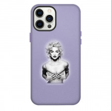 Madonna Phone Case For iPhone Samsung Galaxy Pixel OnePlus Vivo Xiaomi Asus Sony Motorola Nokia - Madonna Grayscale Portrait 1990 Sticker