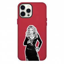 Madonna Phone Case For iPhone Samsung Galaxy Pixel OnePlus Vivo Xiaomi Asus Sony Motorola Nokia - Madonna Standing Grayscale Sticker