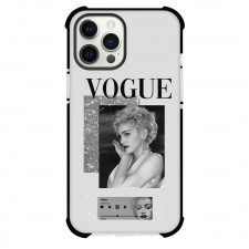 Madonna Phone Case For iPhone Samsung Galaxy Pixel OnePlus Vivo Xiaomi Asus Sony Motorola Nokia - Madonna Vogue Grayscale Poster