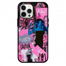 Mariah Carey Phone Case For iPhone Samsung Galaxy Pixel OnePlus Vivo Xiaomi Asus Sony Motorola Nokia - Mariah Carey Caution Album Pink Graphic Art Poster