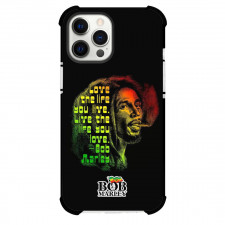 Bob Marley Phone Case For iPhone and Samsung Galaxy Devices - Bob Marley Quote Love The life You Live