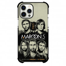 Maroon 5 Phone Case For iPhone Samsung Galaxy Pixel OnePlus Vivo Xiaomi Asus Sony Motorola Nokia - Maroon 5 Group Grayscale Illustration Art Poster