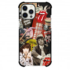 Mick Jagger Phone Case For iPhone Samsung Galaxy Pixel OnePlus Vivo Xiaomi Asus Sony Motorola Nokia - Mick Jagger Stone Age Collage