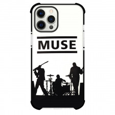 Muse Phone Case For iPhone Samsung Galaxy Pixel OnePlus Vivo Xiaomi Asus Sony Motorola Nokia - Muse Band Silhouette Poster