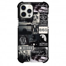 Morgan Wallen Phone Case For iPhone Samsung Galaxy Pixel OnePlus Vivo Xiaomi Asus Sony Motorola Nokia - Morgan Wallen Best Album Collage Grayscale Poster