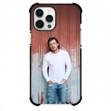 Morgan Wallen Phone Case For iPhone Samsung Galaxy Pixel OnePlus Vivo Xiaomi Asus Sony Motorola Nokia - Morgan Wallen Stands On Factory Gate Background