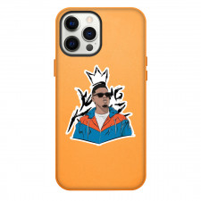 Myke Towers Phone Case For iPhone Samsung Galaxy Pixel OnePlus Vivo Xiaomi Asus Sony Motorola Nokia - Myke Towers King Portrait Illustration Sticker