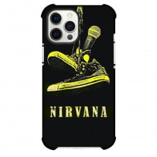 Nirvana Phone Case For iPhone Samsung Galaxy Pixel OnePlus Vivo Xiaomi Asus Sony Motorola Nokia - Nirvana Forest Abstract Paint Lives Poster