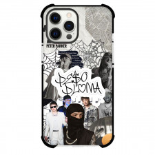 Peso Pluma Phone Case For iPhone Samsung Galaxy Pixel OnePlus Vivo Xiaomi Asus Sony Motorola Nokia - Peso Pluma Fan Art Collage Poster