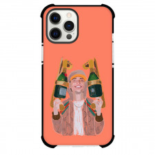 Peso Pluma Phone Case For iPhone Samsung Galaxy Pixel OnePlus Vivo Xiaomi Asus Sony Motorola Nokia - Peso Pluma Illustration Art On Pink Background