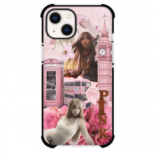 PinkPantheress Phone Case For iPhone Samsung Galaxy Pixel OnePlus Vivo Xiaomi Asus Sony Motorola Nokia - PinkPantheress Pink London Collage Poster