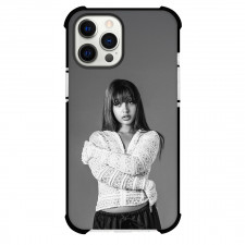 PinkPantheress Phone Case For iPhone Samsung Galaxy Pixel OnePlus Vivo Xiaomi Asus Sony Motorola Nokia - PinkPantheress Standing In Crossed Arm Black And White Poster