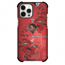 Playboi Carti Phone Case For iPhone Samsung Galaxy Pixel OnePlus Vivo Xiaomi Asus Sony Motorola Nokia - Playboi Carti Lyrics Rather Get Caught Red Graphic Art Poster