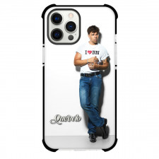 Quevedo Phone Case For iPhone Samsung Galaxy Pixel OnePlus Vivo Xiaomi Asus Sony Motorola Nokia - Quevedo Portrait I Love BN White Background