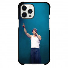 Quevedo Phone Case For iPhone Samsung Galaxy Pixel OnePlus Vivo Xiaomi Asus Sony Motorola Nokia - Quevedo Singing Blue Background