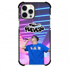 Quevedo Phone Case For iPhone Samsung Galaxy Pixel OnePlus Vivo Xiaomi Asus Sony Motorola Nokia - Quevedo Singing Neon Lights Background